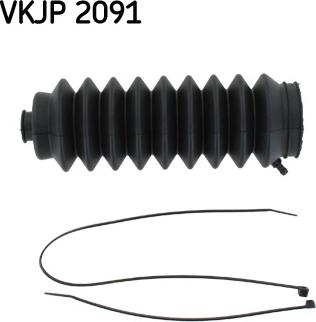 SKF VKJP 2091 - Комплект пыльника, рулевое управление unicars.by