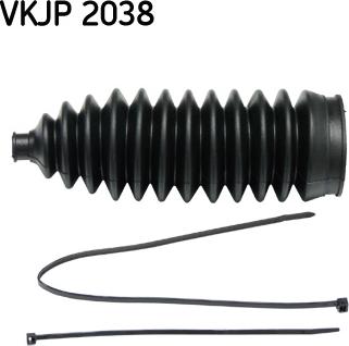 SKF VKJP 2038 - Комплект пыльника, рулевое управление unicars.by