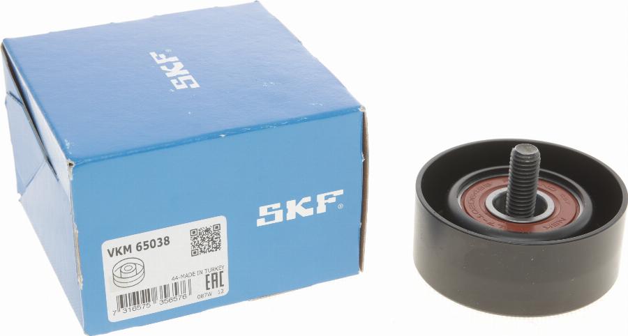 SKF VKM 65038 - Ролик, поликлиновый ремень unicars.by