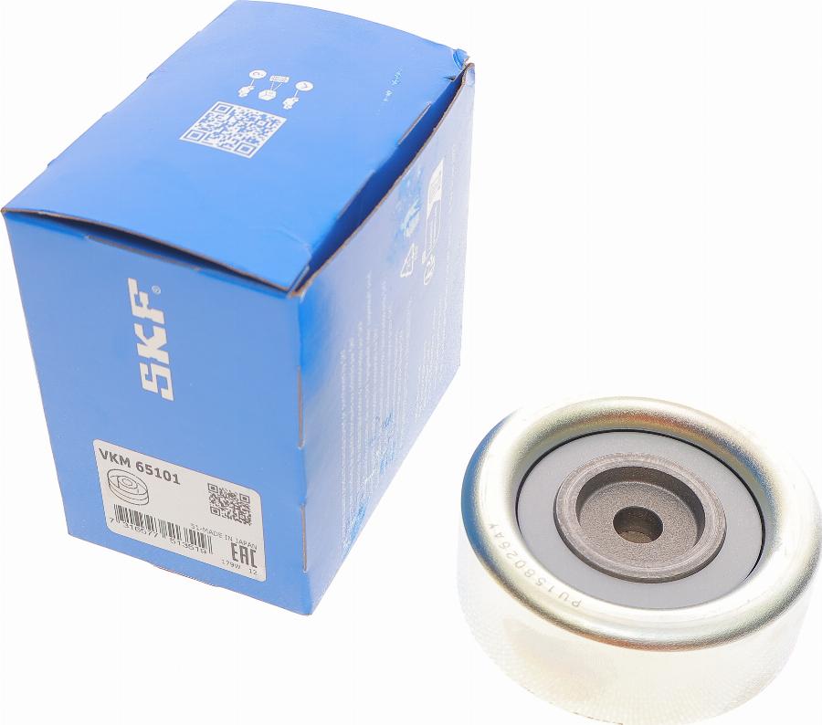 SKF VKM 65101 - Ролик, поликлиновый ремень unicars.by