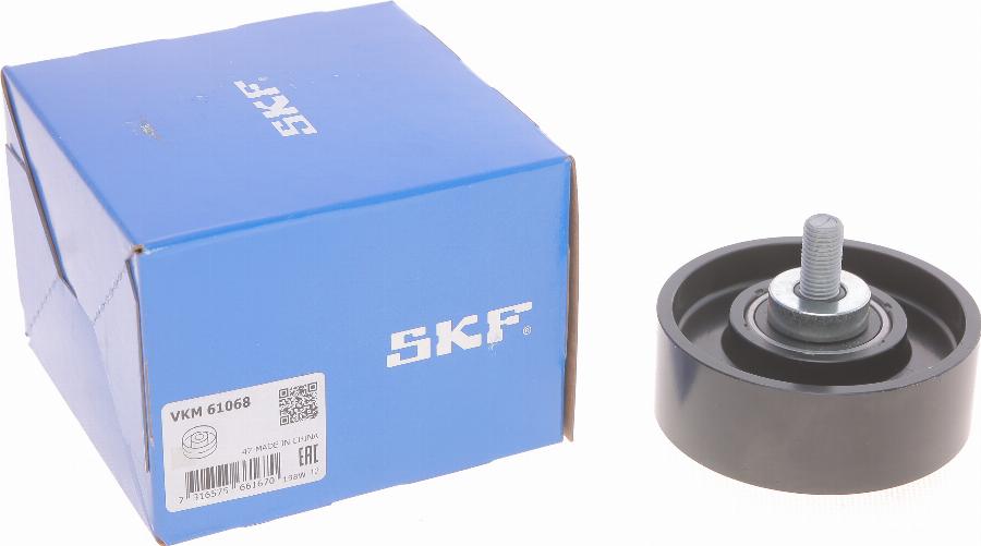 SKF VKM 61068 - Ролик, поликлиновый ремень unicars.by