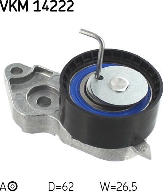 SKF VKM 14222 - Натяжной ролик, зубчатый ремень ГРМ unicars.by