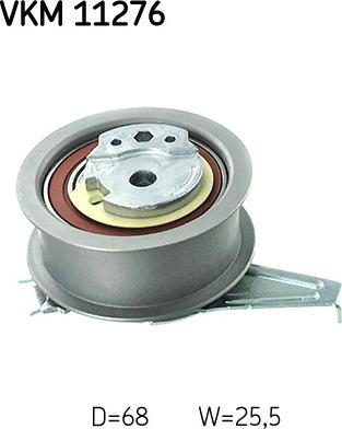 SKF VKM 11276 - Натяжной ролик, зубчатый ремень ГРМ unicars.by