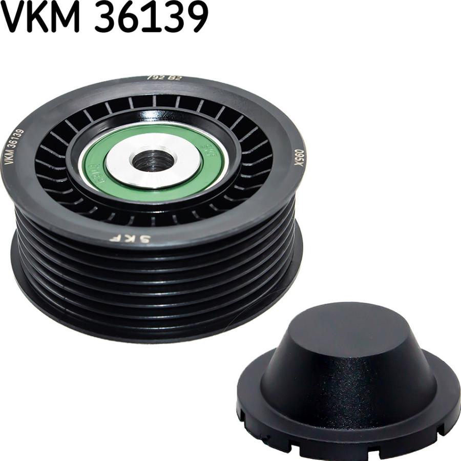 SKF VKM 36139 - Ролик, поликлиновый ремень unicars.by