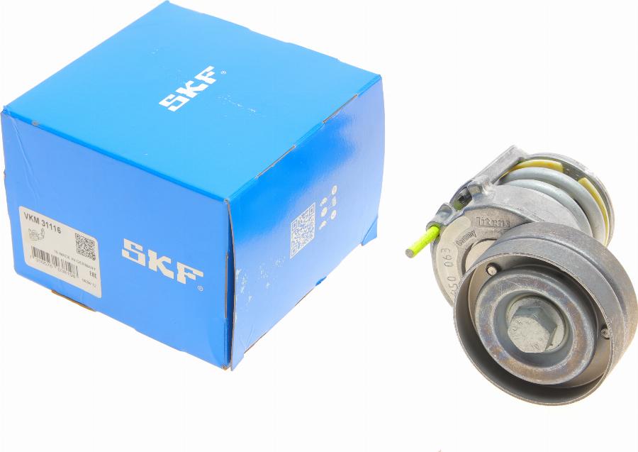 SKF VKM 31116 - Ролик, поликлиновый ремень unicars.by