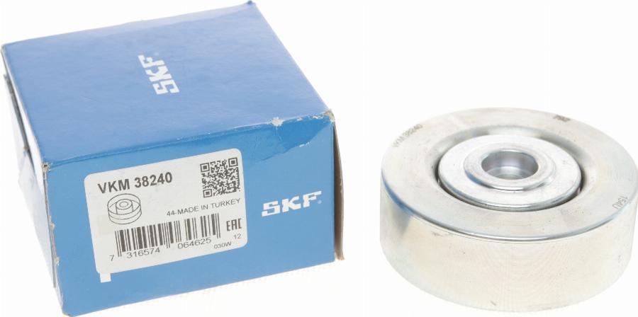 SKF VKM 38240 - Ролик, поликлиновый ремень unicars.by