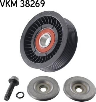 SKF VKM 38269 - Ролик, поликлиновый ремень unicars.by