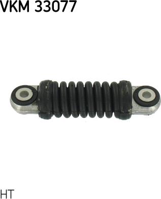 SKF VKM 33077 - Ролик, поликлиновый ремень unicars.by