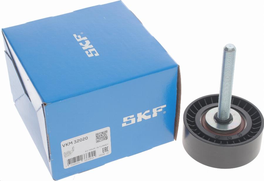 SKF VKM 32020 - Ролик, поликлиновый ремень unicars.by