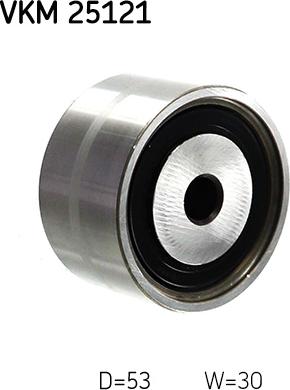 SKF VKM 25121 - Направляющий ролик, зубчатый ремень ГРМ unicars.by