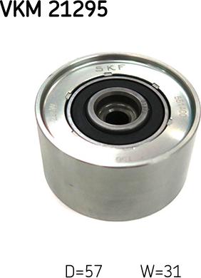 SKF VKM 21295 - Направляющий ролик, зубчатый ремень ГРМ unicars.by