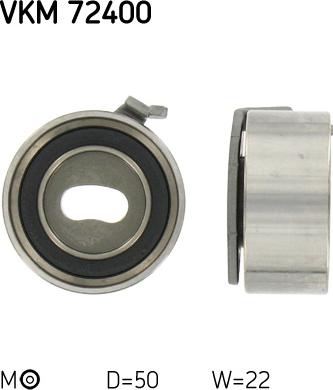 SKF VKM 72400 - Натяжной ролик, зубчатый ремень ГРМ unicars.by