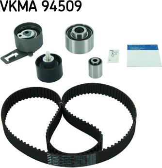 SKF VKMA 94509 - Комплект зубчатого ремня ГРМ unicars.by