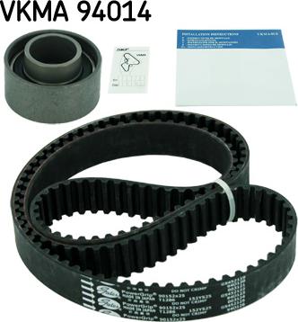 SKF VKMA 94014 - Комплект зубчатого ремня ГРМ unicars.by