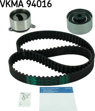 SKF VKMA 94016 - Комплект зубчатого ремня ГРМ unicars.by