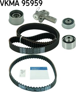 SKF VKMA 95959 - Комплект зубчатого ремня ГРМ unicars.by