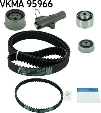 SKF VKMA 95966 - Комплект зубчатого ремня ГРМ unicars.by