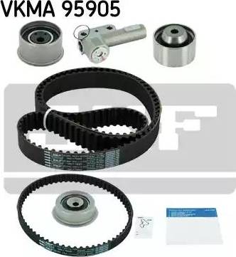 SKF VKMA 95905 - Комплект зубчатого ремня ГРМ unicars.by