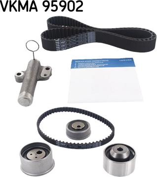 SKF VKMA 95902 - Комплект зубчатого ремня ГРМ unicars.by