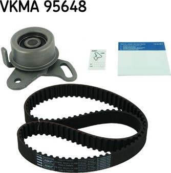 SKF VKMA 95648 - Комплект зубчатого ремня ГРМ unicars.by