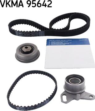 SKF VKMA 95642 - Комплект зубчатого ремня ГРМ unicars.by