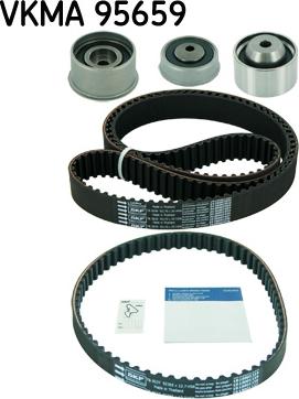 SKF VKMA 95659 - Комплект зубчатого ремня ГРМ unicars.by