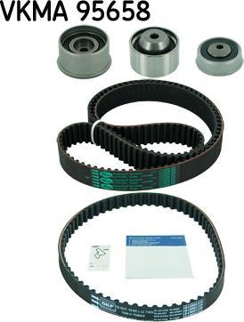 SKF VKMA 95658 - Комплект зубчатого ремня ГРМ unicars.by