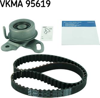 SKF VKMA 95619 - Комплект зубчатого ремня ГРМ unicars.by