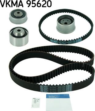 SKF VKMA 95620 - Комплект зубчатого ремня ГРМ unicars.by