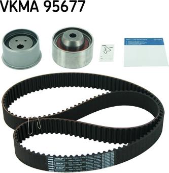 SKF VKMA 95677 - Комплект зубчатого ремня ГРМ unicars.by