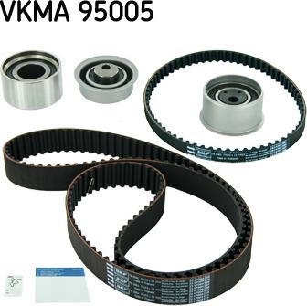 SKF VKMA 95005 - Комплект зубчатого ремня ГРМ unicars.by