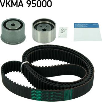 SKF VKMA 95000 - Комплект зубчатого ремня ГРМ unicars.by