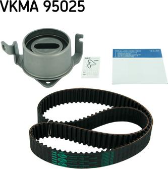 SKF VKMA 95025 - Комплект зубчатого ремня ГРМ unicars.by