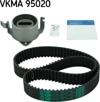 SKF VKMA 95020 - Комплект зубчатого ремня ГРМ unicars.by