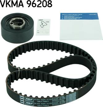 SKF VKMA 96208 - Комплект зубчатого ремня ГРМ unicars.by