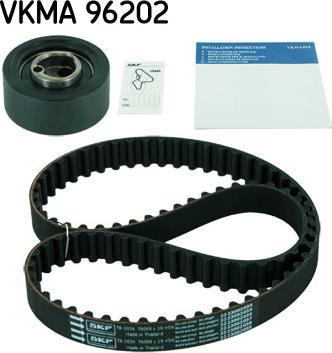 SKF VKMA 96202 - Комплект зубчатого ремня ГРМ unicars.by