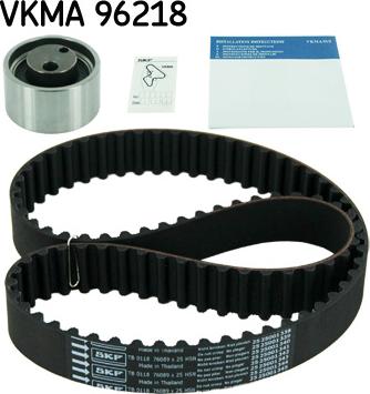 SKF VKMA 96218 - Комплект зубчатого ремня ГРМ unicars.by