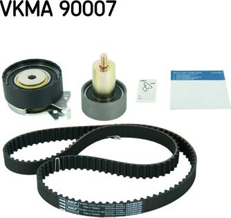 SKF VKMA 90007 - Комплект зубчатого ремня ГРМ unicars.by