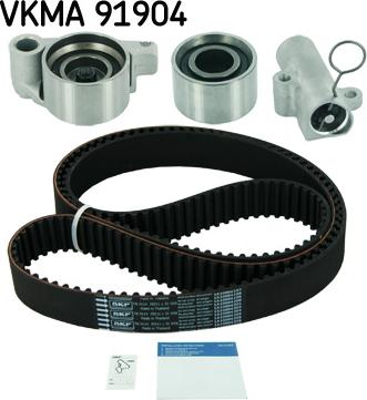 SKF VKMA 91904 - Комплект зубчатого ремня ГРМ unicars.by