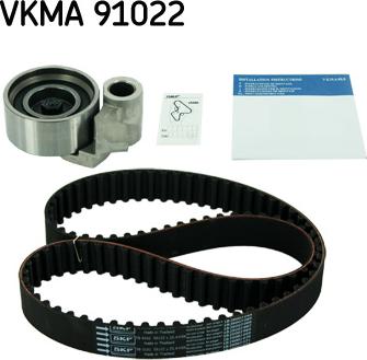 SKF VKMA 91022 - Комплект зубчатого ремня ГРМ unicars.by