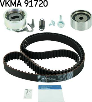 SKF VKMA 91720 - Комплект зубчатого ремня ГРМ unicars.by