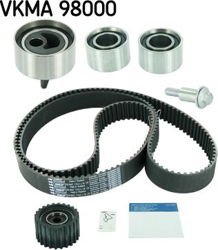 SKF VKMA 98000 - Комплект зубчатого ремня ГРМ unicars.by