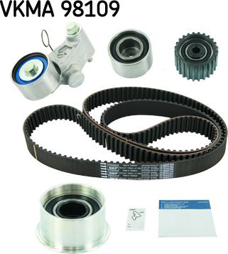 SKF VKMA 98109 - Комплект зубчатого ремня ГРМ unicars.by