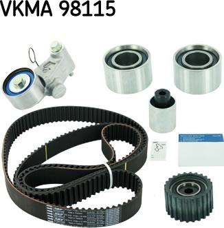 SKF VKMA 98115 - Комплект зубчатого ремня ГРМ unicars.by