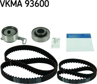 SKF VKMA 93600 - Комплект зубчатого ремня ГРМ unicars.by