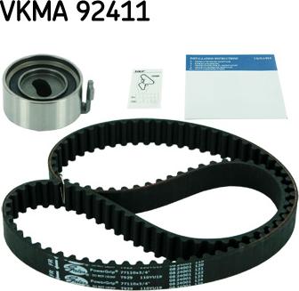 SKF VKMA 92411 - Комплект зубчатого ремня ГРМ unicars.by