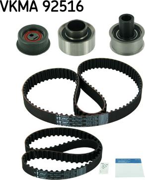 SKF VKMA 92516 - Комплект зубчатого ремня ГРМ unicars.by