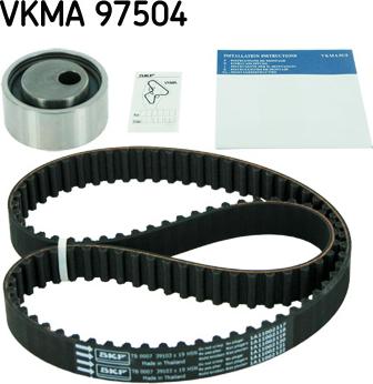 SKF VKMA 97504 - Комплект зубчатого ремня ГРМ unicars.by