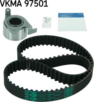 SKF VKMA 97501 - Комплект зубчатого ремня ГРМ unicars.by