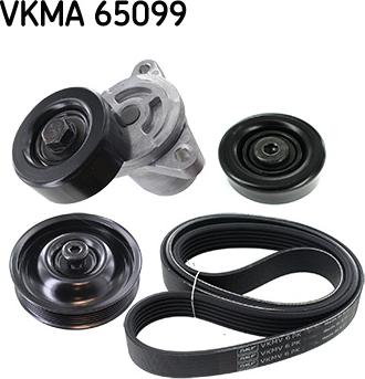 SKF VKMA 65099 - Поликлиновый ременный комплект unicars.by